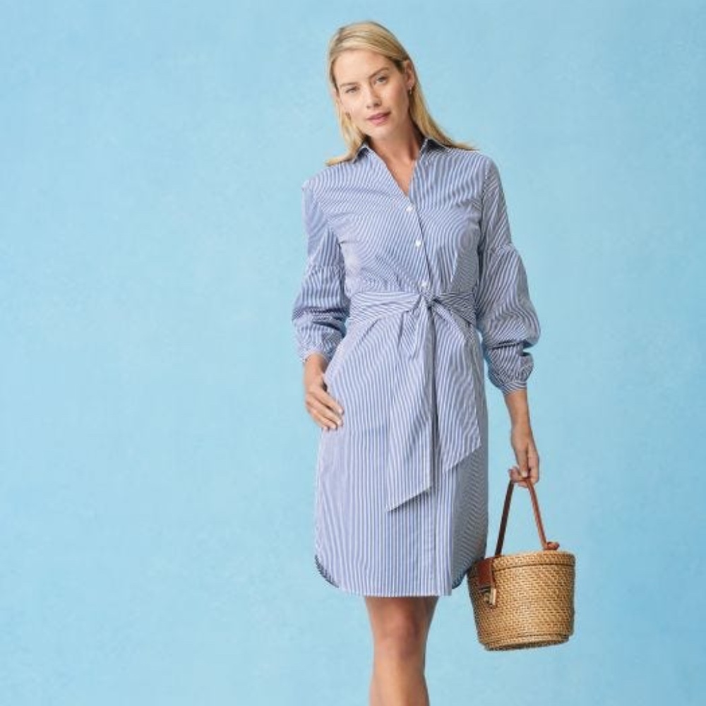 NWT!! J. McLaughlin Millbury Striped Dress (XS)